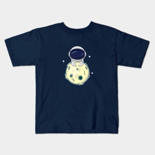 Astronaut and moon Kids T-Shirt